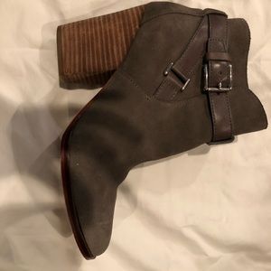 Grey Cole Haan ankle booties